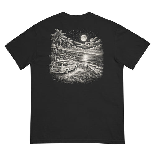 After Dark Woodie tee, Black, back