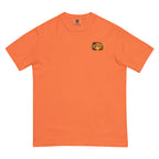 Golden Hour Jet Ski heavyweight tee in Burnt Orange, front