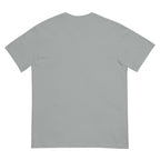 Golden Hour Feature heavyweight tee in Granite, back, no print