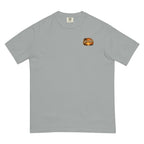 Golden Hour Jet Ski heavyweight tee in Granite, front