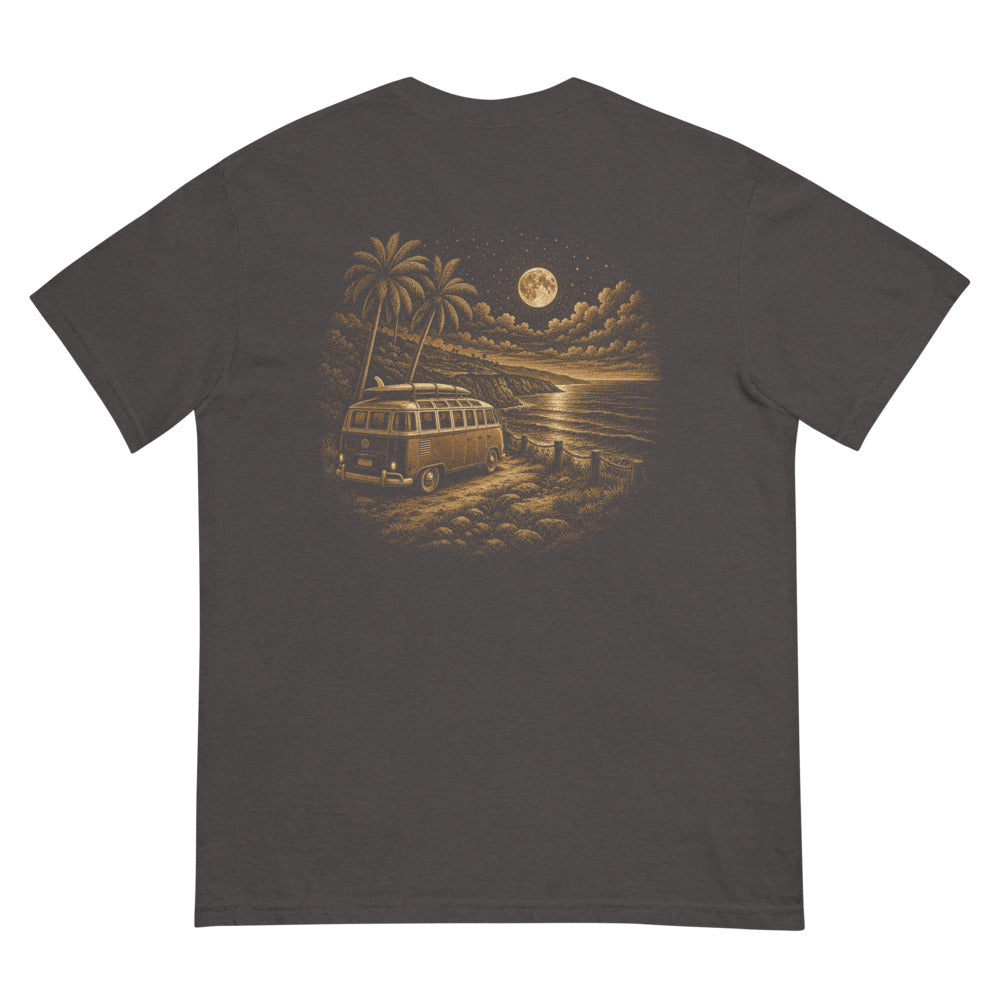 After Dark Bus tee, Graphite, back