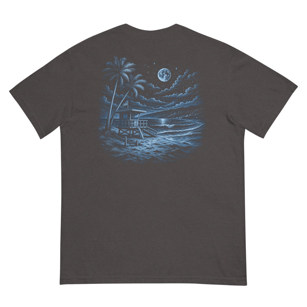 After Dark Lifeguard tee, Graphite, back