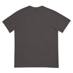 Golden Hour Feature heavyweight tee in Graphite, back, no print