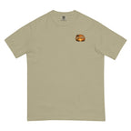 Golden Hour Jet Ski heavyweight tee in Khaki, front