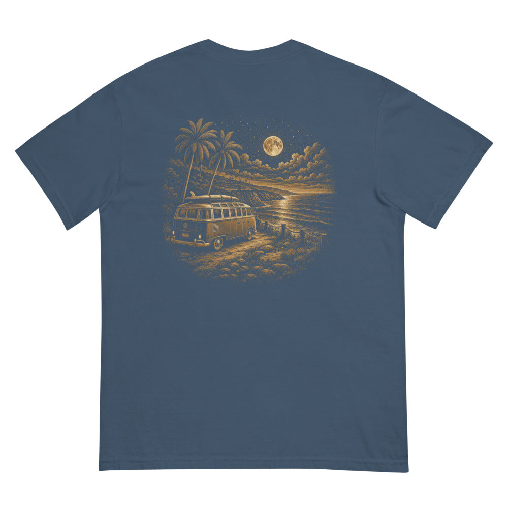 After Dark Bus tee, Midnight, back