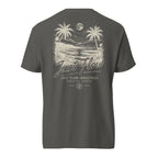 After Dark Heavyweight Tee — washed Pepper, back, After Dark print