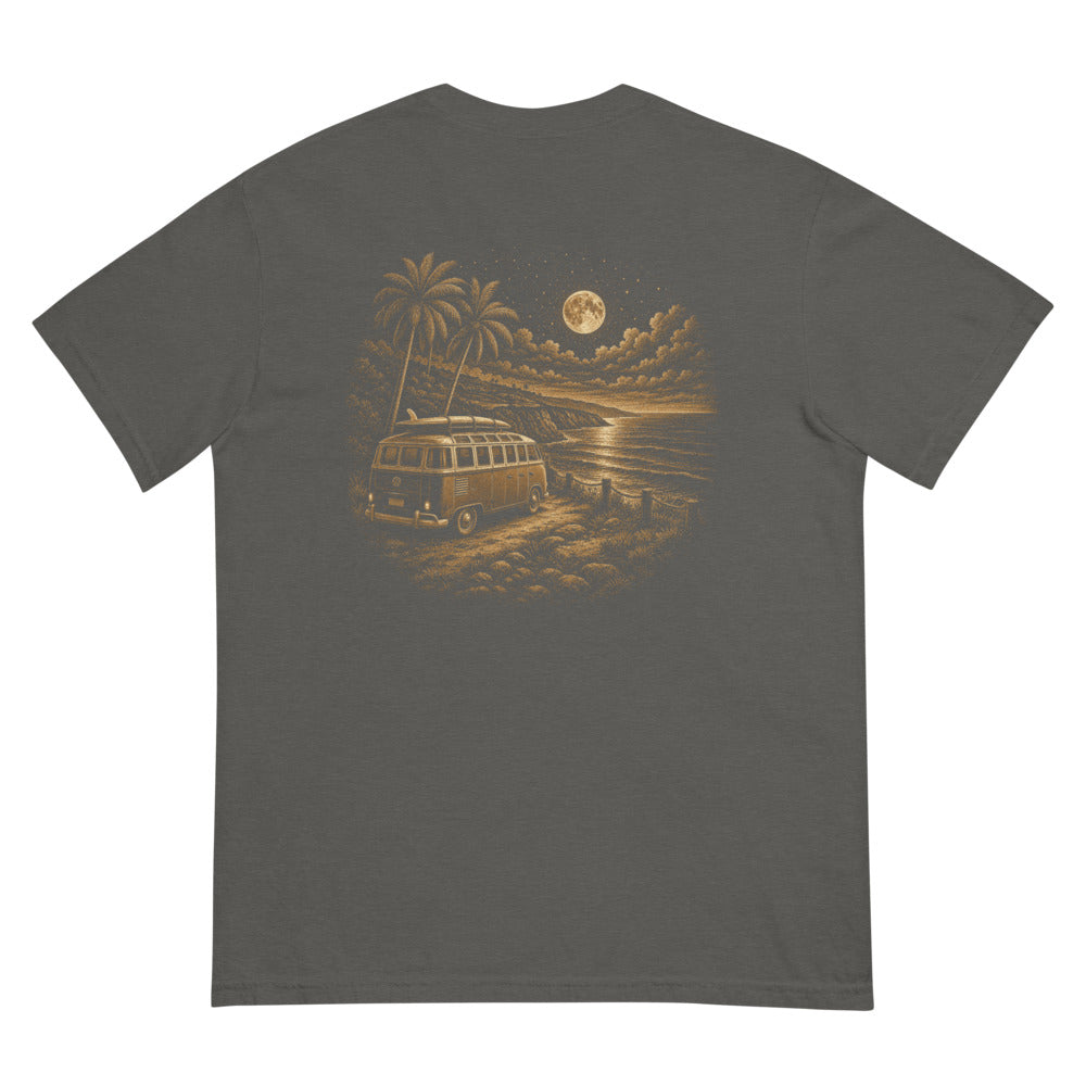 After Dark Bus tee, Pepper, back