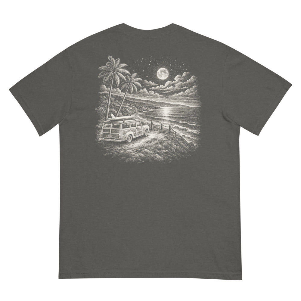After Dark Woodie tee, Pepper, back