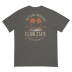Flow State DTF Heavyweight Tee in Pepper, back graphic