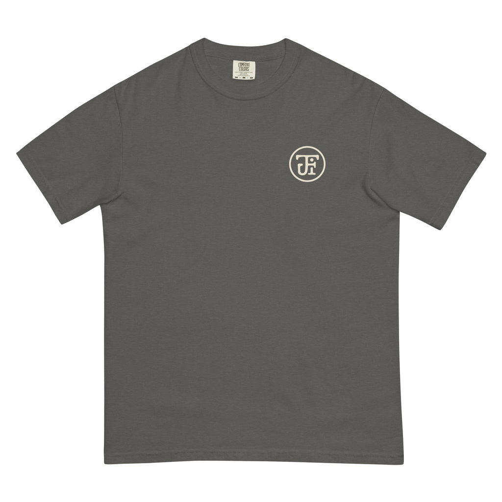 Flow State DTF Heavyweight Tee in Pepper, front