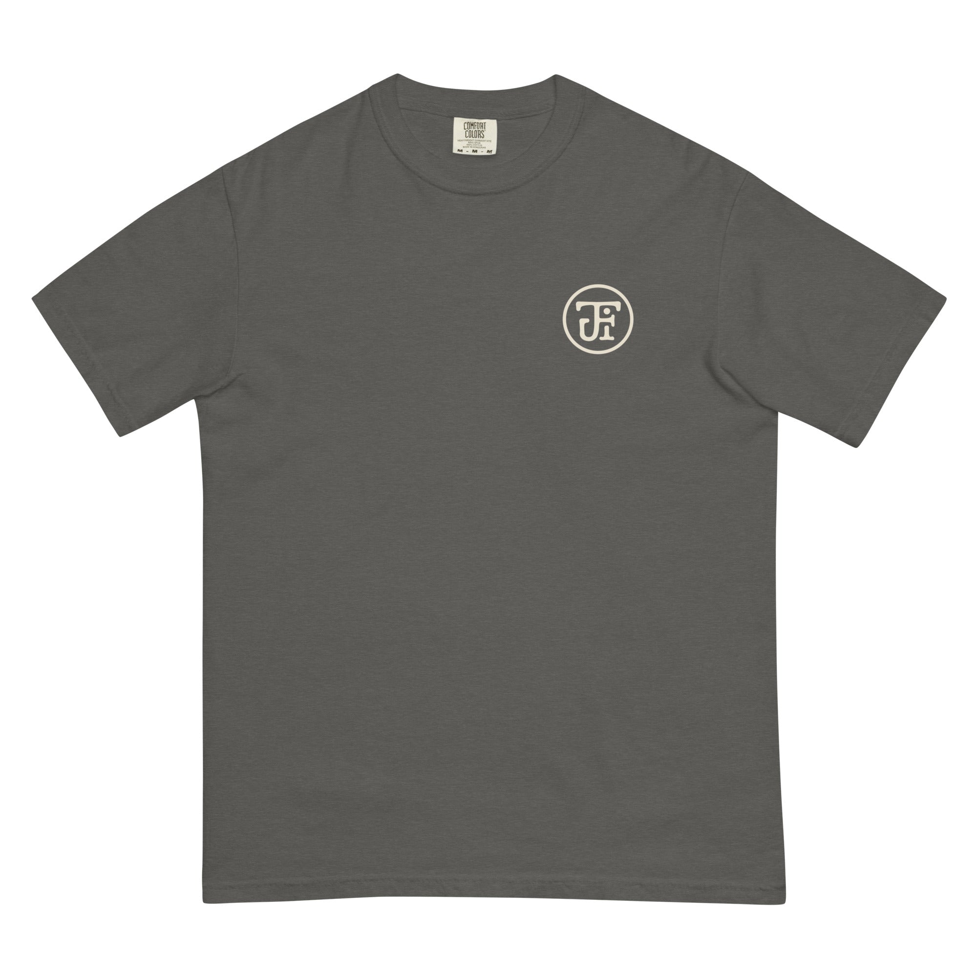 Flow State DTF Heavyweight Tee in Pepper, front