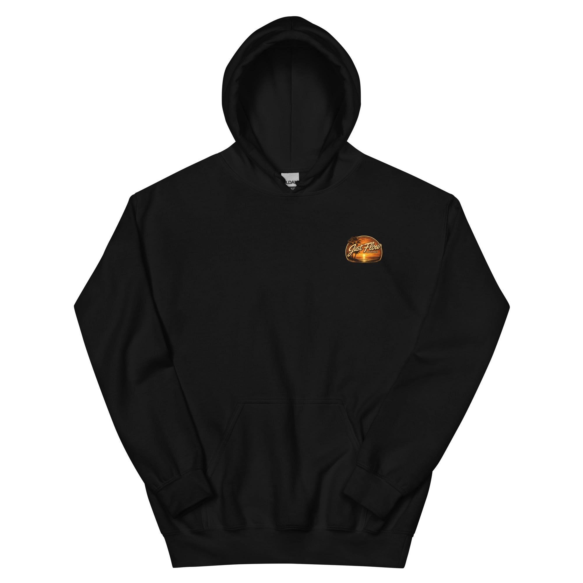 Golden Hour Beach Cruiser hoodie in Black, front