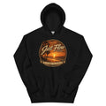 Golden Hour Feature hoodie in Black, front badge