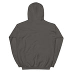 Golden Hour Feature hoodie in Charcoal, back, no print