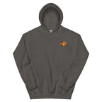 Golden Hour Beach Cruiser hoodie in Charcoal, front