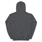 Golden Hour Feature hoodie in Dark Heather, back, no print