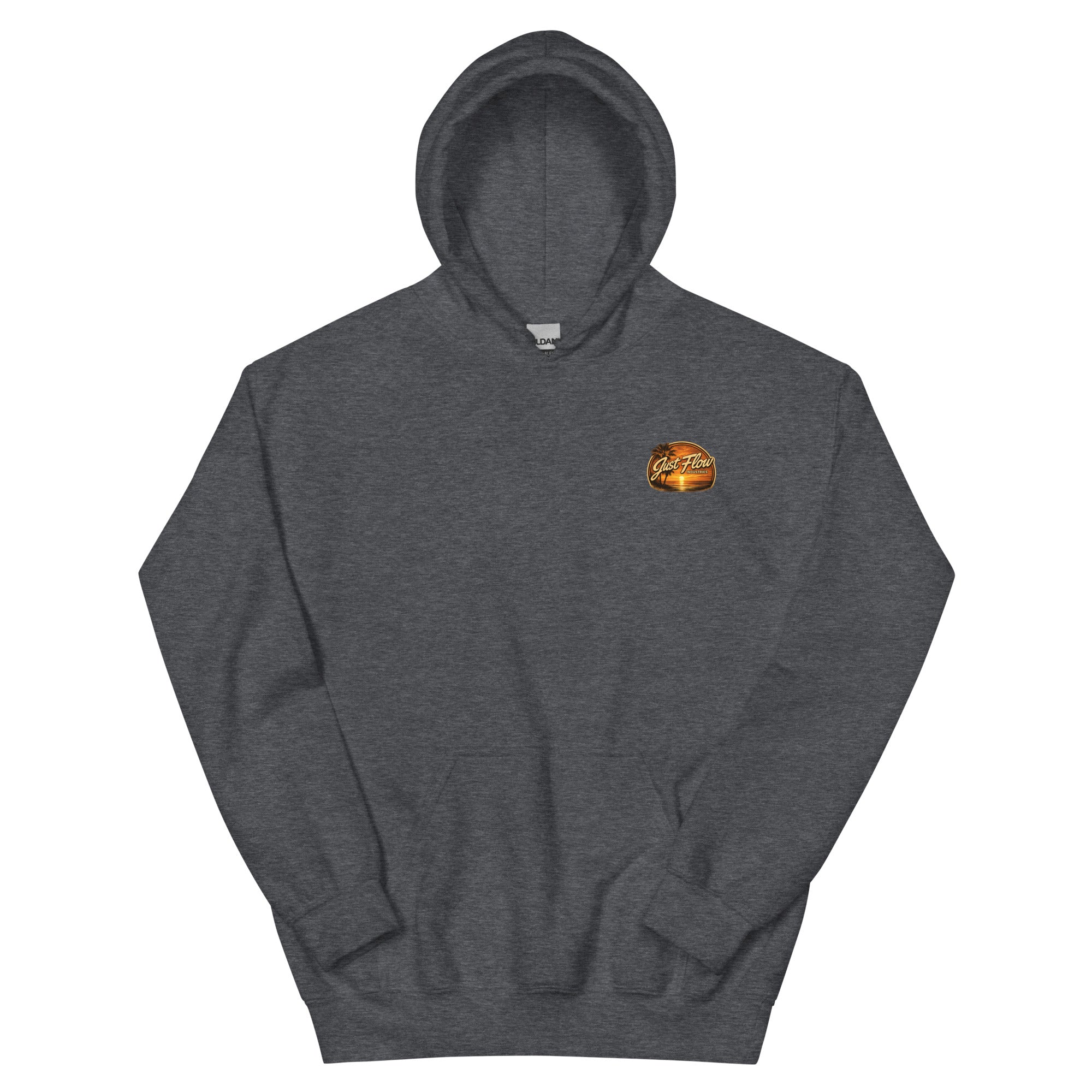 Golden Hour Beach Cruiser hoodie in Dark Heather, front