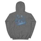 After Dark Lifeguard hoodie, Graphite Heather, back