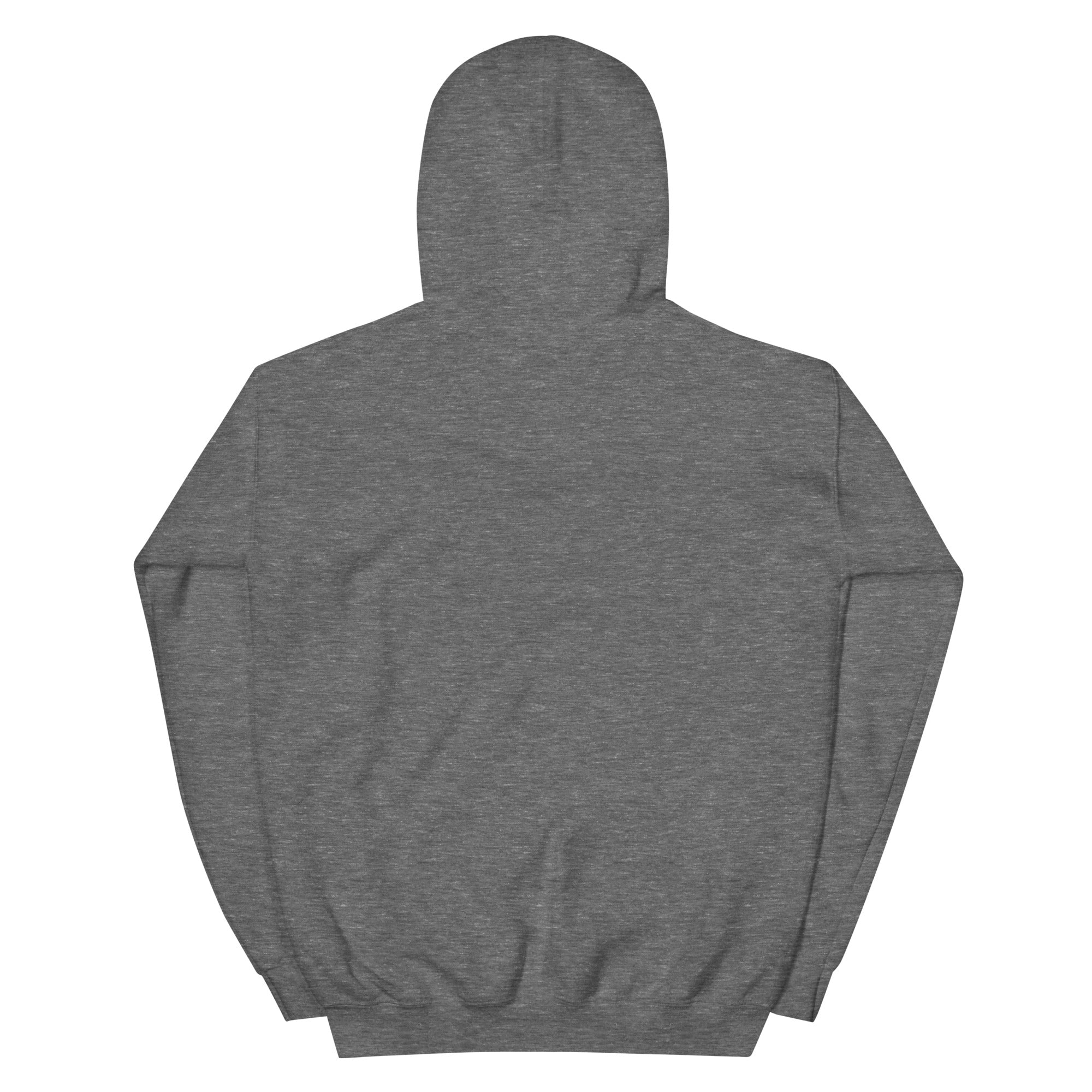 Golden Hour Feature hoodie in Graphite Heather, back, no print