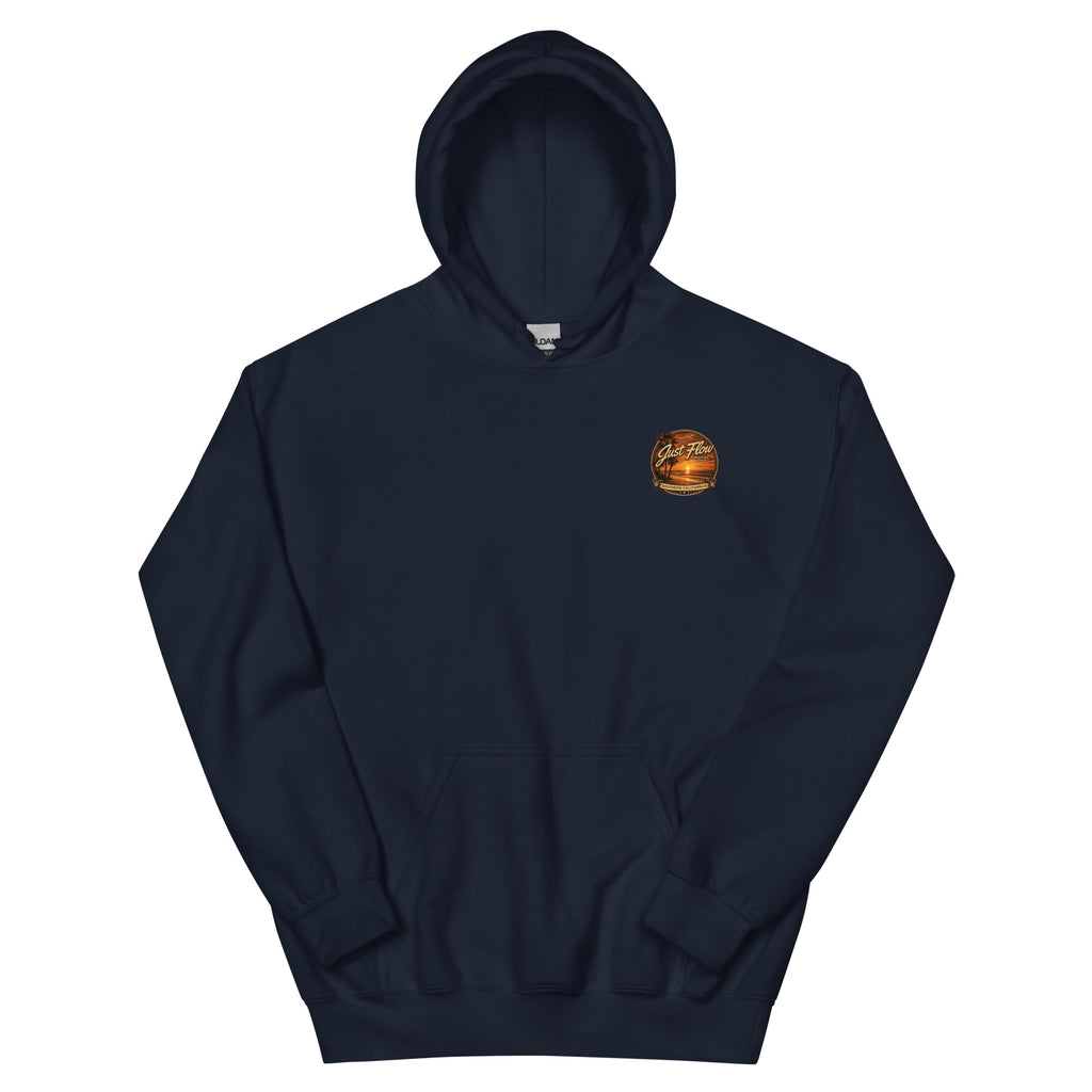 Golden Hour Jet Ski hoodie in Navy, front