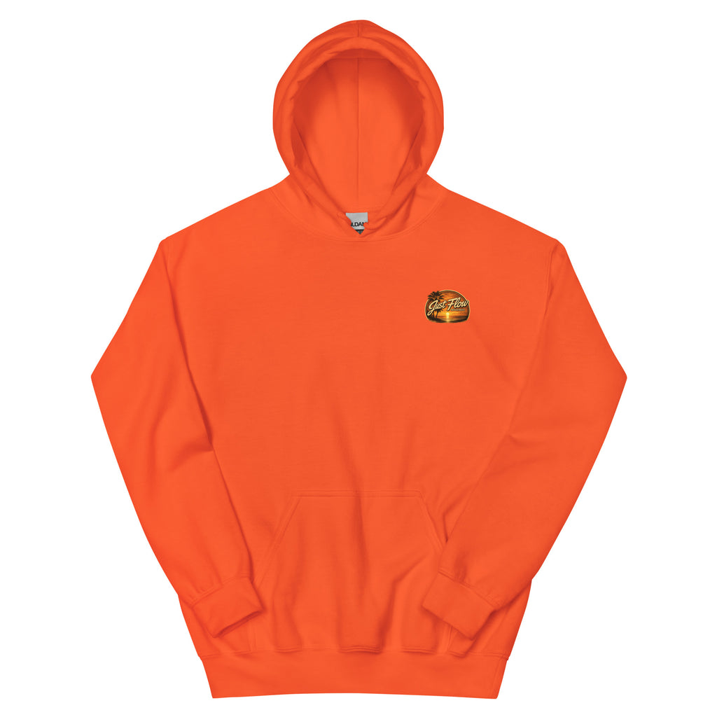 Golden Hour Beach Cruiser hoodie in Orange, front