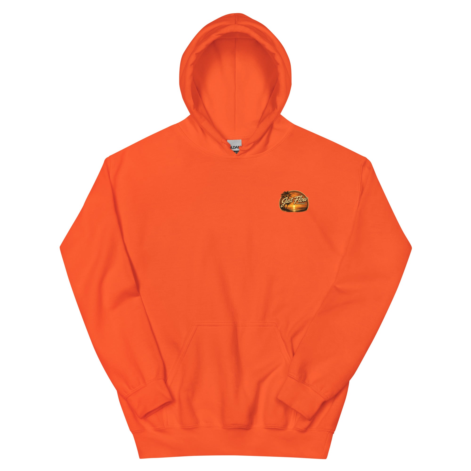 Golden Hour Beach Cruiser hoodie in Orange, front