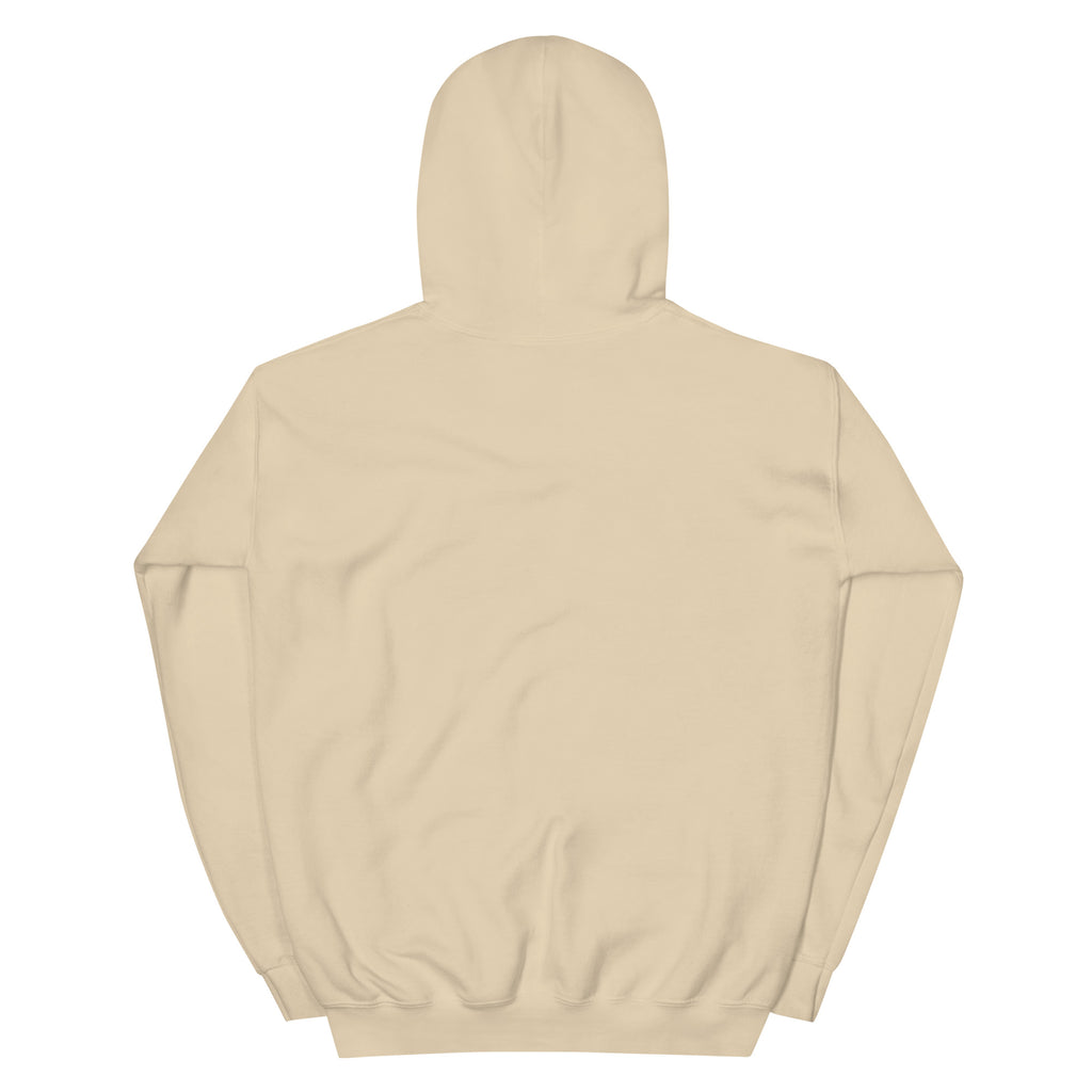 Golden Hour Feature hoodie in Sand, back, no print