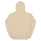 Golden Hour Feature hoodie in Sand, back, no print
