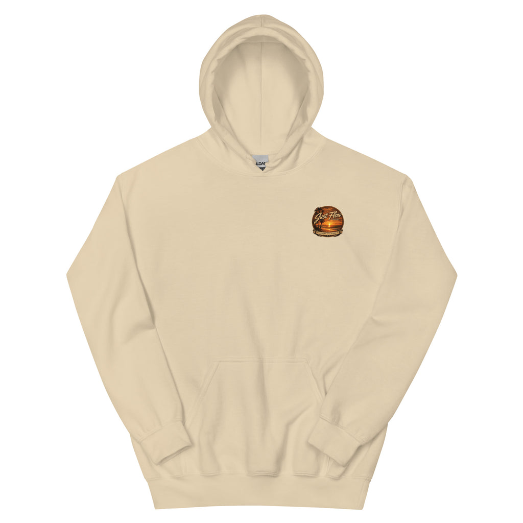 Golden Hour Jet Ski hoodie in Sand, front