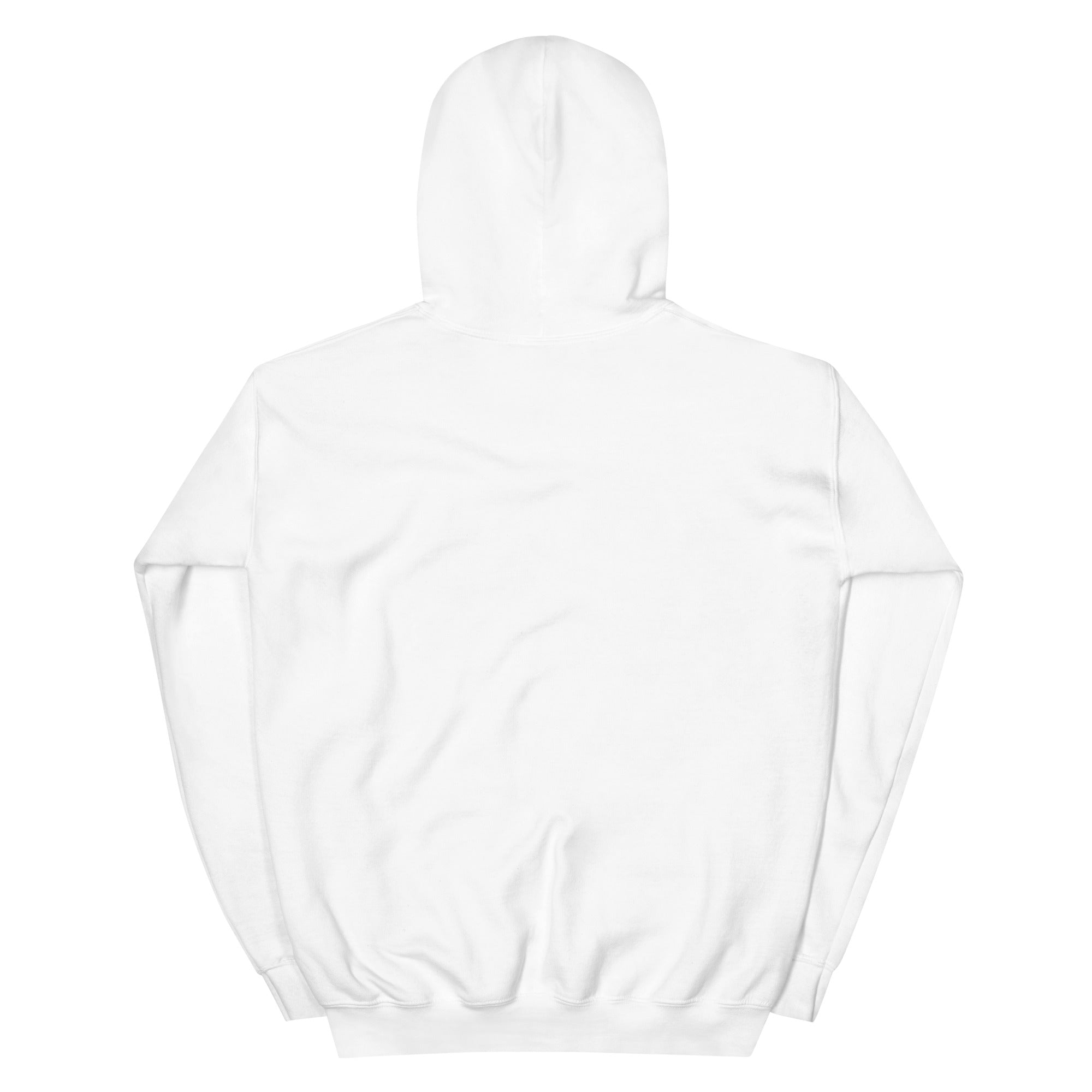Golden Hour Feature hoodie in White, back, no print